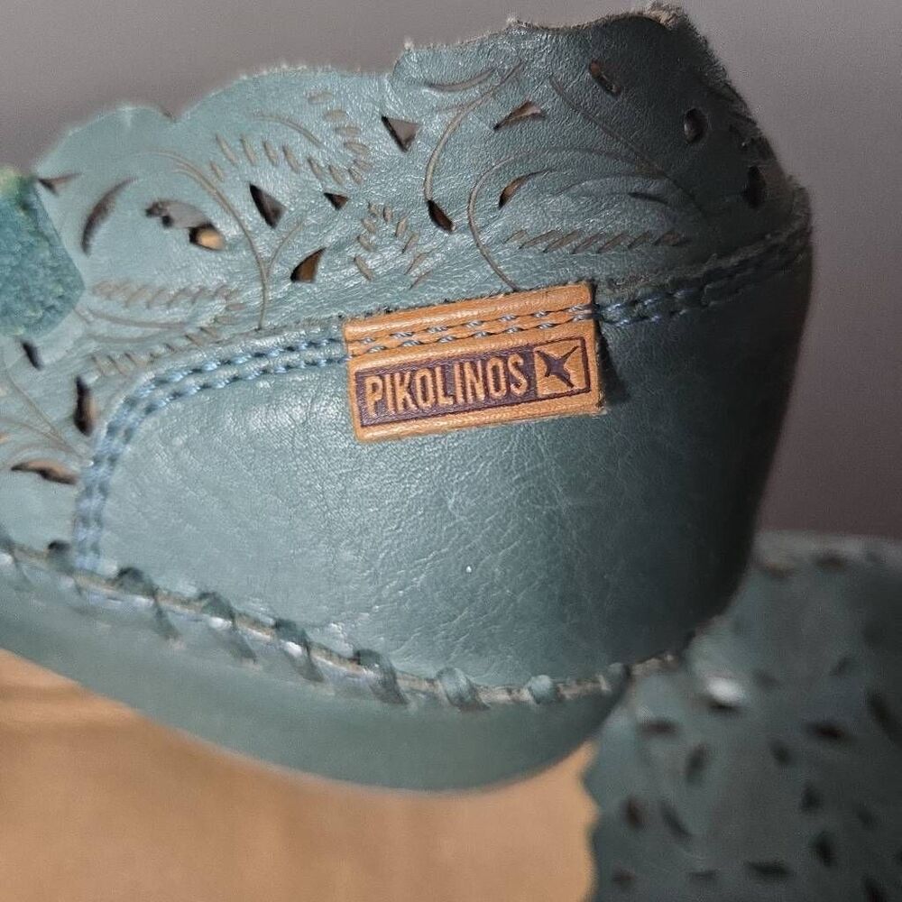 Pikolinos P. Vallarta ballet pump leather size 42 no strap size 10 - Picture 2 of 8